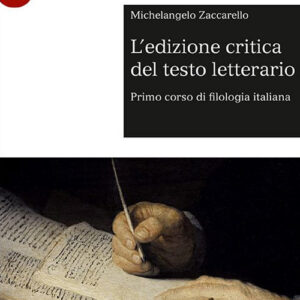 edizione critica del testo letterario (l')